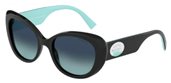 Tiffany TF4153F 80019S BLACK/Azure Blue Gradient sunglasses