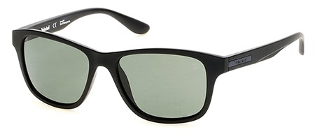 Timberland TB9089 02R	matte black / green polarized Sunglasses