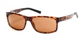 Timberland TB9104 52H dark havana brown polarized sunglasses