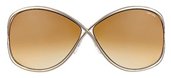 Tom Ford FT0130 Miranda 28F Rose Gold sunglasses