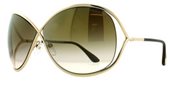 Tom Ford FT0130 Miranda 28G Shiny Rose Gold sunglasses