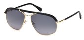 Tom Ford FT0234 RUSSELL 28B Dark Brown Gold sunglasses