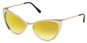 Tom Ford FT0304 Nastasya 28G Shiny Rose Gold Sunglasses