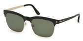 Tom Ford FT0437 05R	black/other / green polarized sunglasses