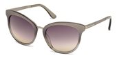 Tom Ford FT0461 EMMA EMMA 59B	beige/other / gradient smoke sunglasses