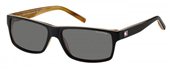 Tommy Hilfiger 1042/N/S 0UNO Black White Horn sunglasses