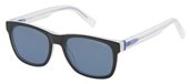 Tommy Hilfiger 1360/S 0K52 72 Black Crystal Blue sunglasses