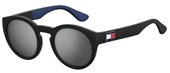 Tommy Hilfiger Th 1555/S 0D51 00 Black Blue (T4 black mirror pz lens) sunglasses
