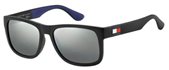 Tommy Hilfiger Th 1556/S 0D51 00 Black Blue (T4 black mirror pz lens) sunglasses
