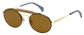 Tommy Hilfiger Th Gigi Hadid 3 0J5G 00 Gold (70 brown lens) sunglasses