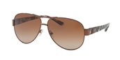 Tory Burch TY6057 324213 bronze/copper/amber gradient sunglasses