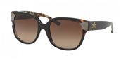 Tory Burch TY7096 159713	blackdark brown gradient sunglasses