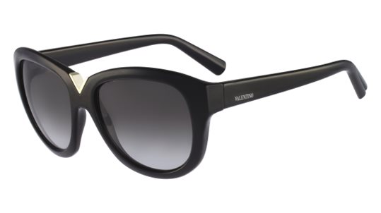 Valentino V663S 001 Black Sunglasses