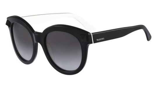 Valentino V684S (015) BLACK/WHITE Sunglasses