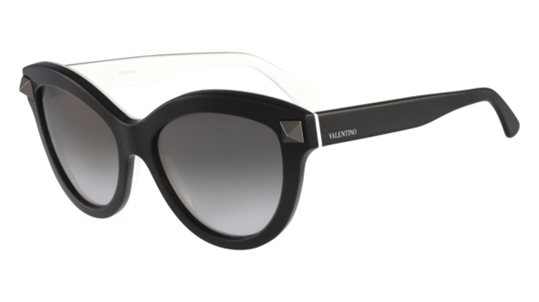 Valentino V695S (015) BLACK/WHITE Sunglasses