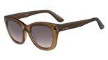 Valentino V706S (218) TRANSPARENT ARMY GREEN sunglasses