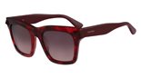 Valentino V711S (649) RED HAVANA Sunglasses