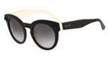 Valentino V713S (018) BLACK-IVORY sunglasses