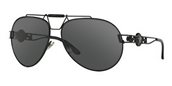 Versace VE2160 100987 Black/Grey sunglasses