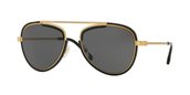 Versace VE2193 142887 Tribute Gold/Black/grey sunglasses