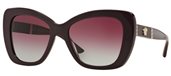Versace VE4305Q 50664Q violet/grey gradient dark violet sunglasses