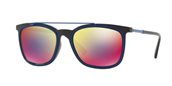 Versace VE4335 GB1/6P black/dark grey mirror blue/red sunglasses