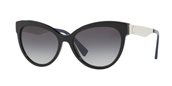 Versace VE4338A 52478G black/grey gradient sunglasses