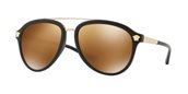 Versace VE4341 51226H black/brown mirror gold sunglasses