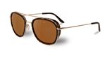 Vuarnet EDGE RECTANGLE TORTOISE / BROWN POLAR sunglasses