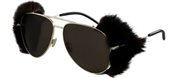 Yves Saint Laurent CLASSIC 11 SHIELDS 001 Gold/Brown sunglasses