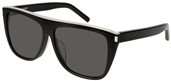 Yves Saint Laurent SL 1/F COMBI 001 GREY sunglasses
