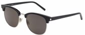 Yves Saint Laurent SL 108 001 Black / Smoke sunglasses
