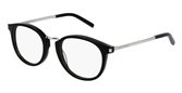 Yves Saint Laurent SL 130 COMBI 001 Black/ Transparent sunglasses