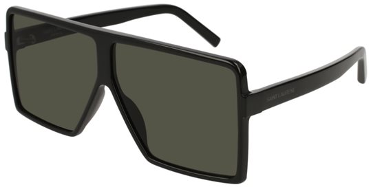 Eyewear Saint Laurent New Wave SL 182 Betty S-002 Unisex Sunglasses -  Gray/Silver for sale online | eBay