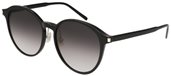 Yves Saint Laurent SL 198/K SLIM 001 GREY GRADIENT sunglasses
