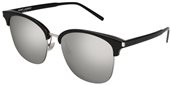 Yves Saint Laurent SL 201/K SLIM 002 SILVER sunglasses