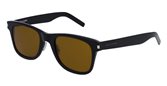Yves Saint Laurent SL 51/F SLIM 001 Black/ Smoke sunglasses