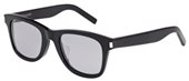 Yves Saint Laurent SL 51/F 001 GREY MIRROR sunglasses