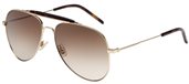 Yves Saint Laurent SL 85 HHZHZ622	GOLD GOLD BROWN sunglasses