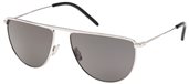 Yves Saint Laurent SL 96 001 SILVER SILVER SMOKE sunglasses