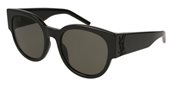 Yves Saint Laurent SL M19 001 Black / Grey sunglasses