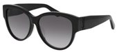 Yves Saint Laurent SL M3/F 001 Black / Grey Gradient sunglasses