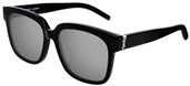 Yves Saint Laurent SL M40/F 002 SILVER sunglasses