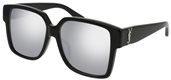 Yves Saint Laurent SL M9/F 001 SILVER sunglasses