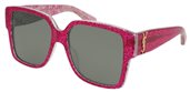 Yves Saint Laurent SL M9 005 SILVER FLASH sunglasses